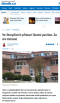 Chomutovský deník - přístavba školy